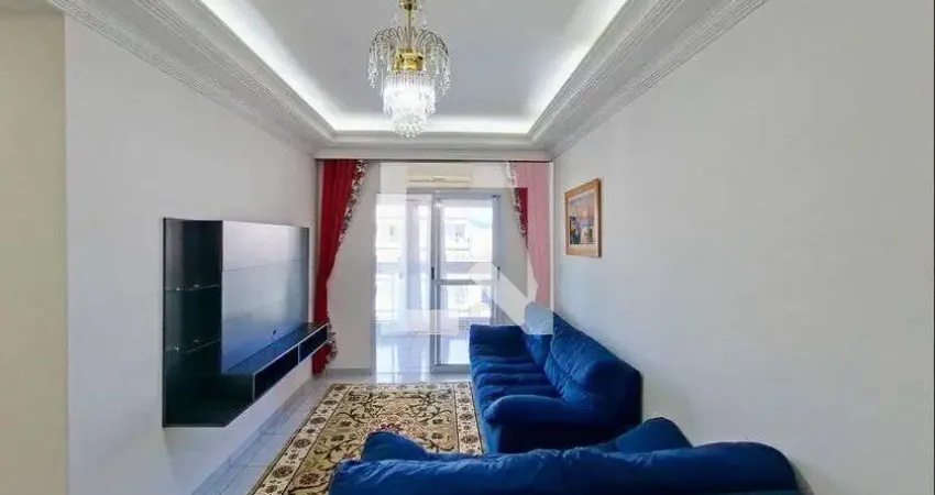 Apartamento para aluguel - canto do forte, 3 quartos,  75 m² - praia grande