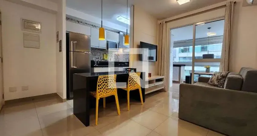 Apartamento para aluguel - ponta da praia, 1 quarto, 48 m² - santos