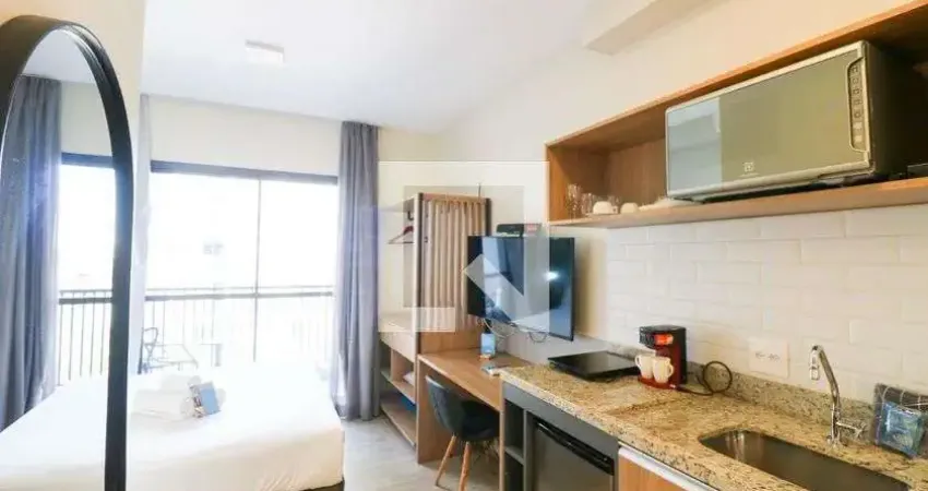 Kitnet / stúdio para aluguel - brooklin, 1 quarto,  22 m² - são paulo