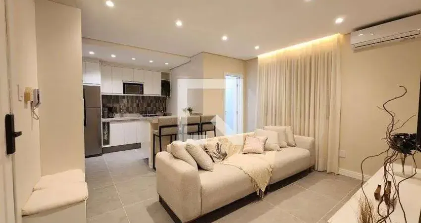 Apartamento para aluguel - boqueirão, 1 quarto,  55 m² - santos