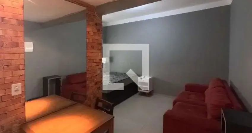 Kitnet / stúdio para aluguel - gonzaga , 1 quarto, 25 m² - santos