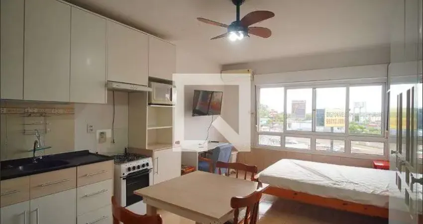 Kitnet / stúdio para aluguel - centro, 1 quarto,  29 m² - são leopoldo