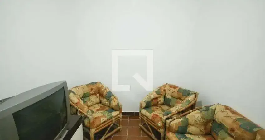 Kitnet / stúdio para aluguel - vila caiçara, 1 quarto,  33 m² - praia grande