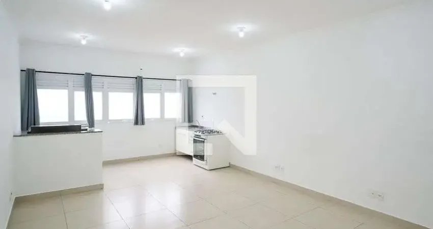 Kitnet / stúdio para aluguel - nova gerti, 1 quarto,  35 m² - são caetano do sul