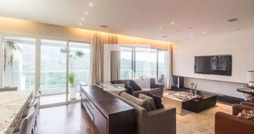 Apartamento para aluguel - alphaville, 4 quartos, 284 m² - santana de parnaíba