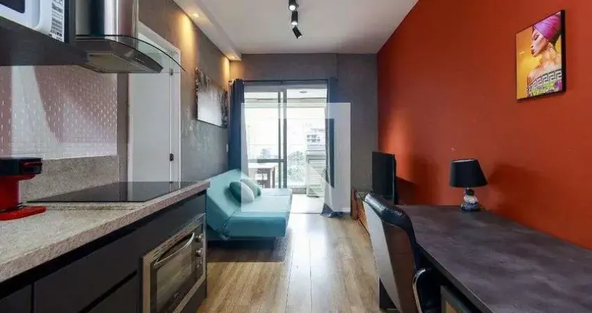 Kitnet / stúdio para aluguel - brooklin, 1 quarto,  42 m² - são paulo