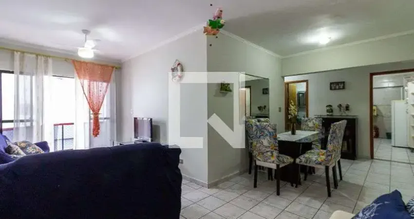 Apartamento para aluguel - nova mirim, 2 quartos, 80 m² - praia grande
