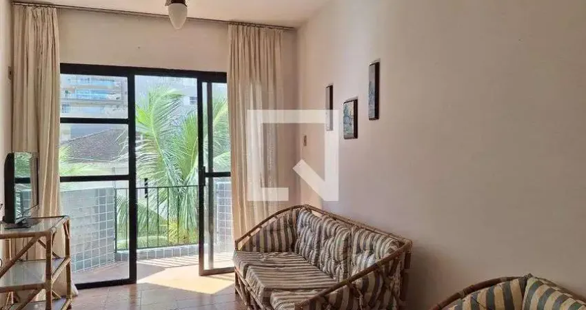 Apartamento para aluguel - vila tupi, 2 quartos,  90 m² - praia grande