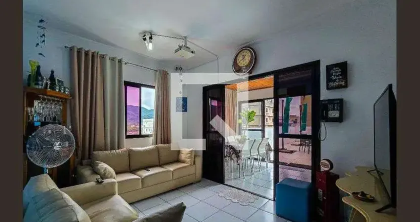 Cobertura para aluguel - aparecida, 2 quartos,  86 m² - santos