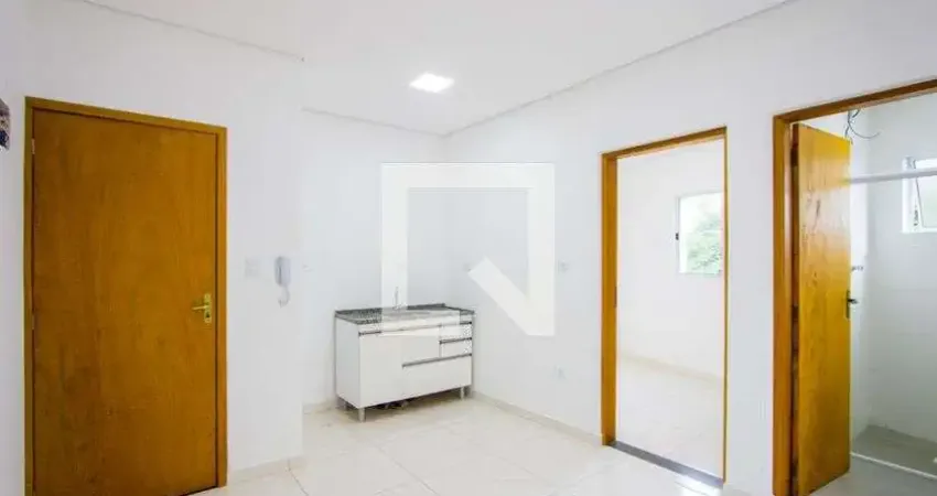 Kitnet / stúdio para aluguel - parque bandeirante, 1 quarto,  32 m² - santo andré