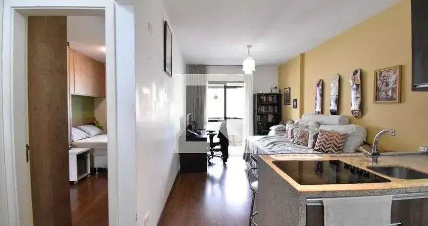 Kitnet / stúdio para aluguel - mercês, 1 quarto,  48 m² - curitiba