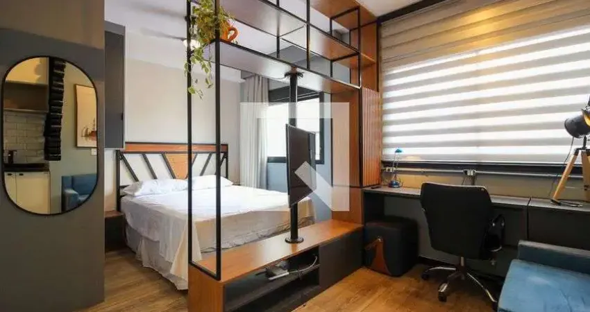 Kitnet / stúdio para aluguel - pinheiros, 1 quarto,  24 m² - são paulo