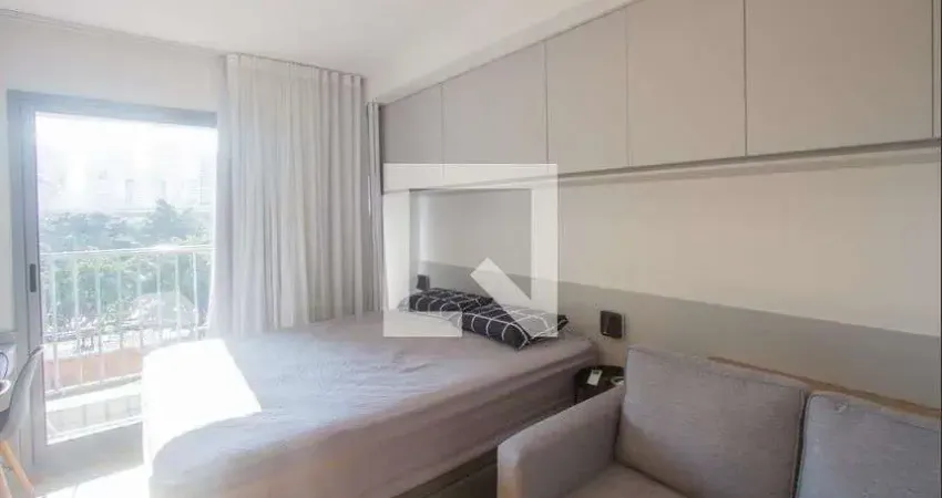 Kitnet / stúdio para aluguel - brooklin, 1 quarto,  24 m² - são paulo