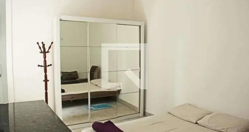 Kitnet / stúdio para aluguel - embaré, 1 quarto, 28 m² - santos