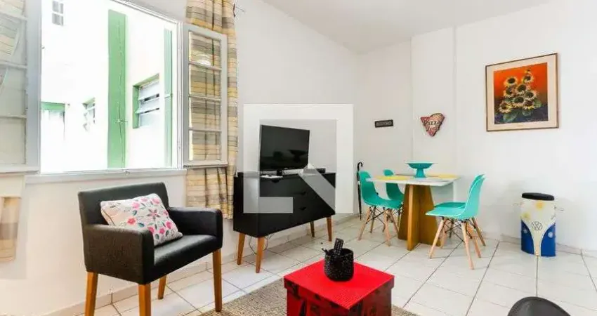 Apartamento para aluguel - josé menino, 1 quarto,  54 m² - santos