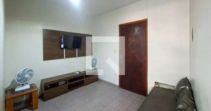 Apartamento para aluguel - vila tupi, 1 quarto, 48 m² - praia grande
