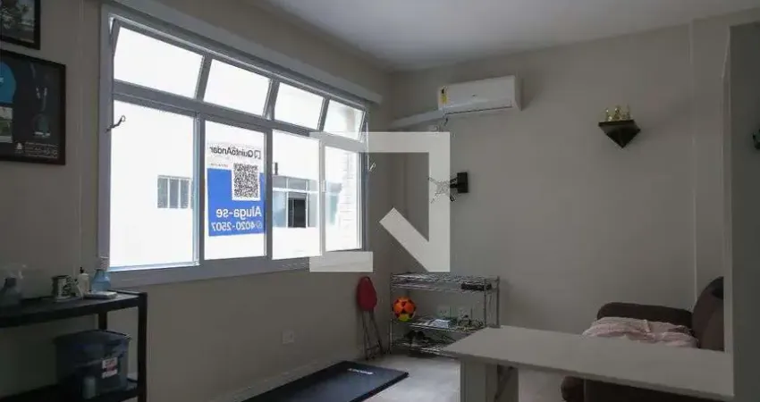 Kitnet / stúdio para aluguel - boqueirão, 1 quarto, 27 m² - santos