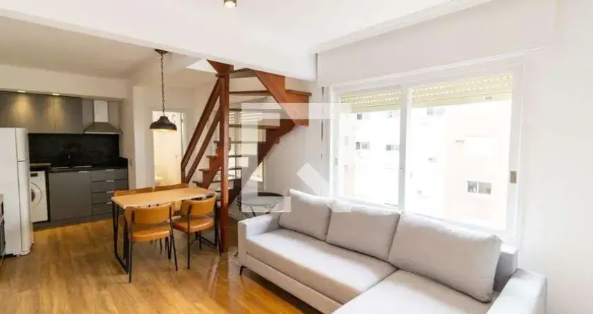 Cobertura para aluguel - cidade baixa, 1 quarto,  52 m² - porto alegre