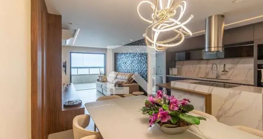 Apartamento para aluguel - maracanã, 3 quartos, 110 m² - praia grande