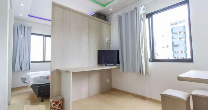 Kitnet / stúdio para aluguel - portão , 1 quarto, 19 m² - curitiba