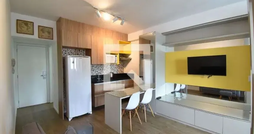 Apartamento para aluguel - centro, 1 quarto,  30 m² - curitiba