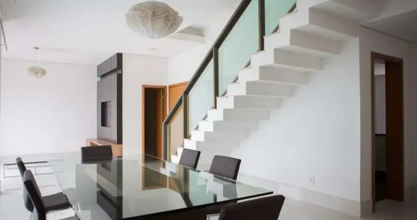 Cobertura para aluguel - vila da serra, 5 quartos, 420 m² - nova lima