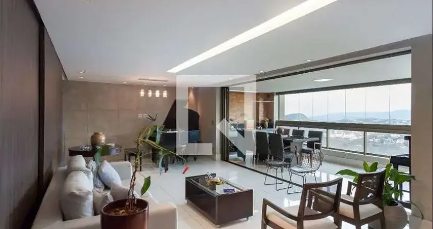 Apartamento para aluguel - vila da serra, 3 quartos,  201 m² - nova lima