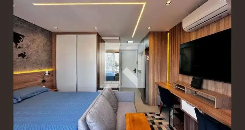 Kitnet / stúdio para aluguel - santo amaro , 1 quarto,  25 m² - são paulo