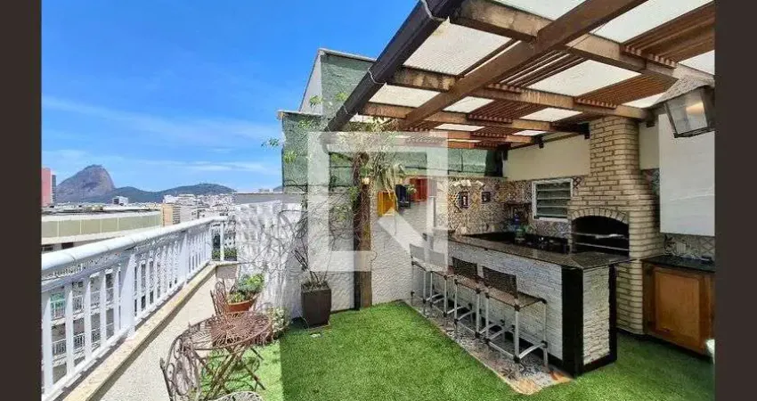 Cobertura para aluguel - catete, 3 quartos,  183 m² - rio de janeiro