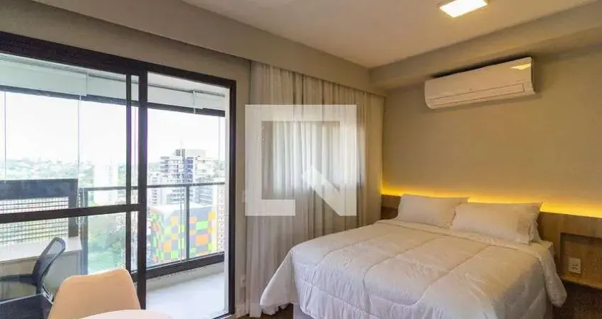 Kitnet / stúdio para aluguel - chácara santo antonio, 1 quarto,  27 m² - são paulo