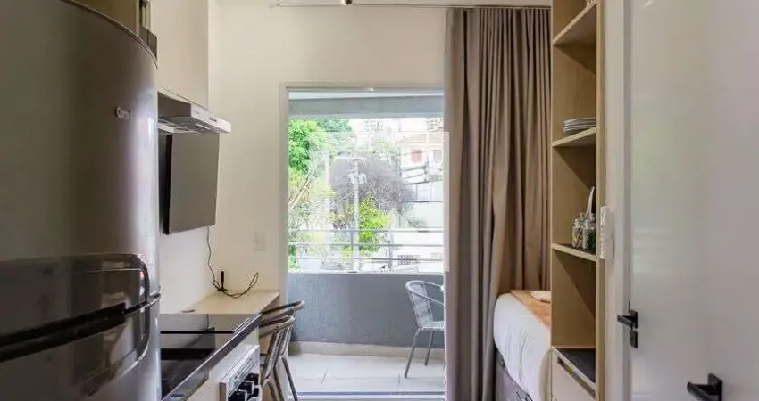 Kitnet / stúdio para aluguel - perdizes, 1 quarto,  24 m² - são paulo