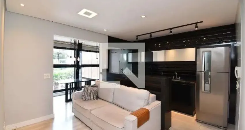 Apartamento para aluguel - campina do siqueira, 1 quarto,  45 m² - curitiba