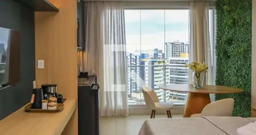 Kitnet / stúdio para aluguel - caminho das árvores, 1 quarto,  28 m² - salvador