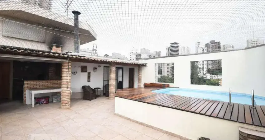 Cobertura para aluguel - panamby, 4 quartos,  235 m² - são paulo