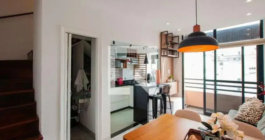 Apartamento para aluguel - pinheiros, 1 quarto,  54 m² - são paulo