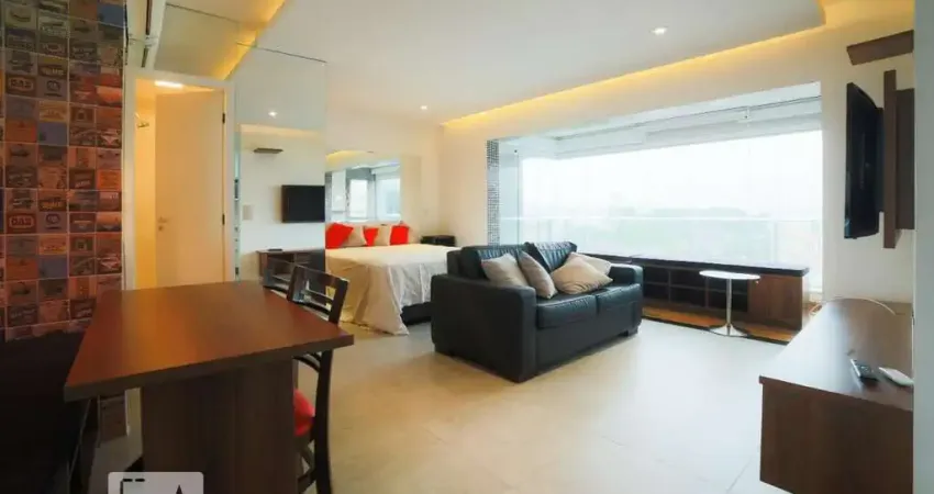 Apartamento para aluguel - campo belo, 1 quarto,  49 m² - são paulo