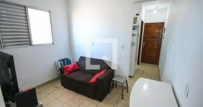 Apartamento para aluguel - guilhermina, 1 quarto,  35 m² - praia grande