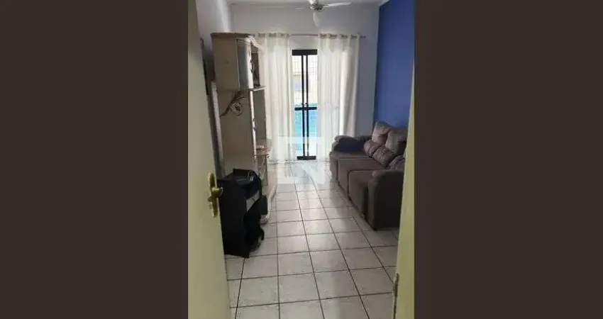 Apartamento para aluguel - vila tupi, 1 quarto,  45 m² - praia grande