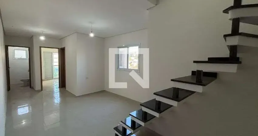 Cobertura para aluguel - vila tibirica, 3 quartos, 90 m² - santo andré