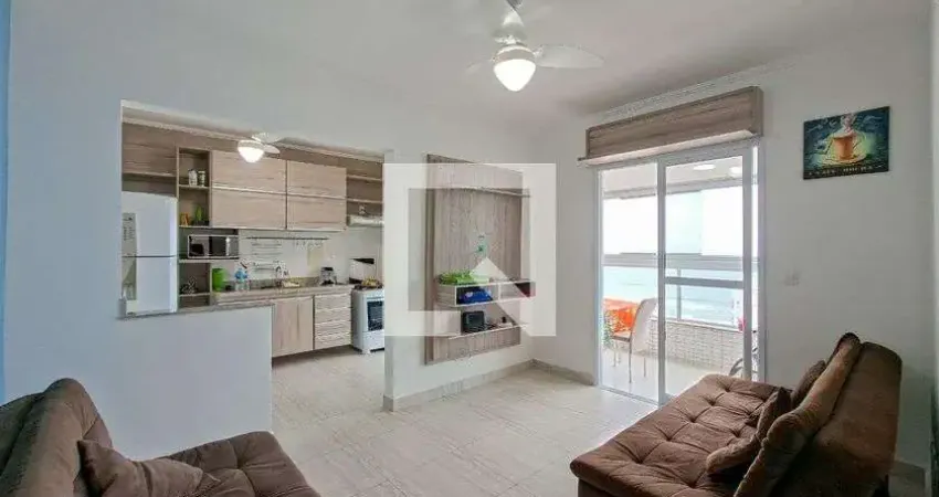 Apartamento para aluguel - vila caiçara, 2 quartos, 75 m² - praia grande