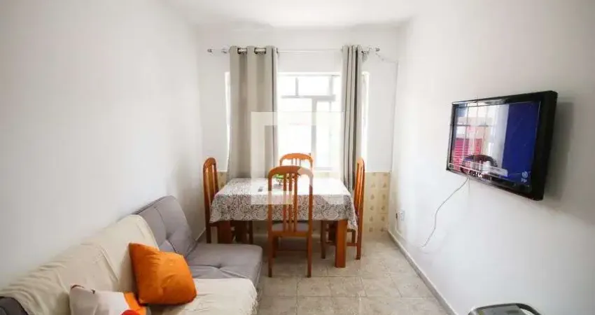 Apartamento para aluguel - canto do forte, 1 quarto,  52 m² - praia grande