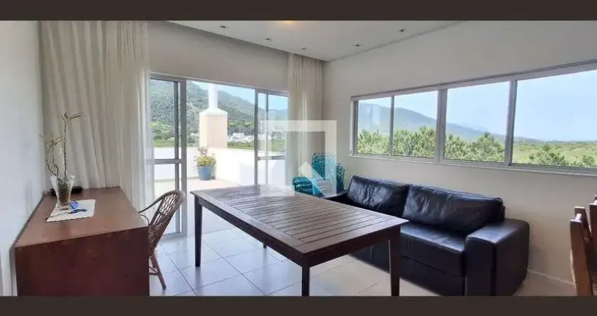 Cobertura para aluguel - alto ribeirão leste, 2 quartos, 122 m² - florianópolis