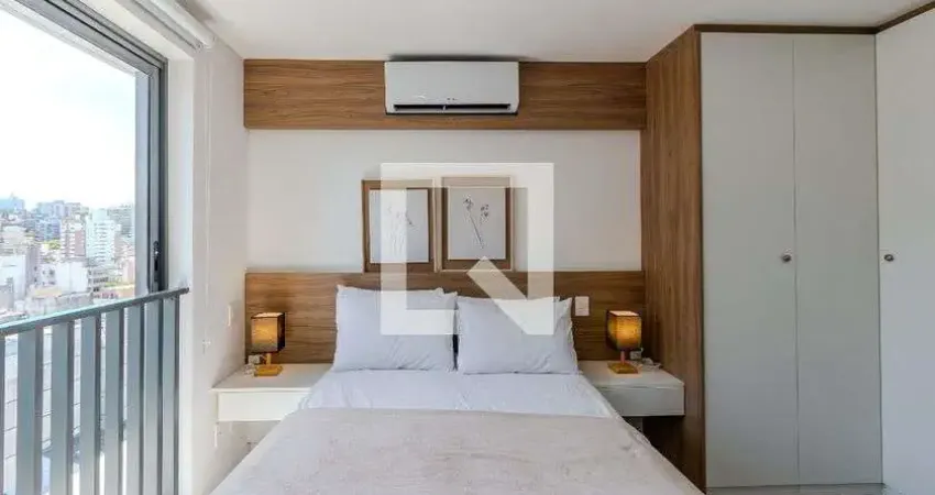 Kitnet / stúdio para aluguel - auxiliadora, 1 quarto,  30 m² - porto alegre