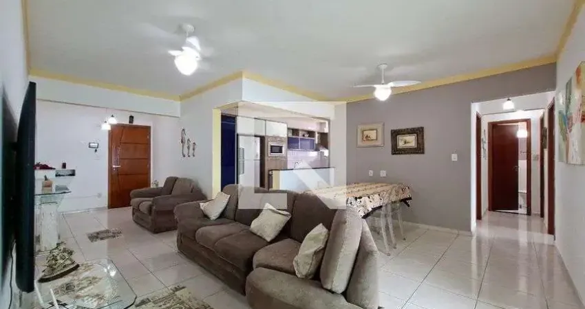 Apartamento para aluguel - vila caiçara, 3 quartos,  110 m² - praia grande