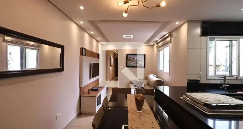 Cobertura para aluguel - jardim, 3 quartos,  170 m² - santo andré