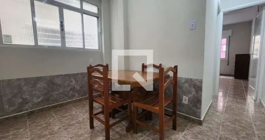 Apartamento para aluguel - josé menino, 1 quarto,  42 m² - santos