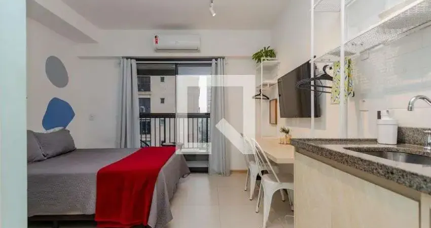 Kitnet / stúdio para aluguel - brooklin, 1 quarto,  25 m² - são paulo