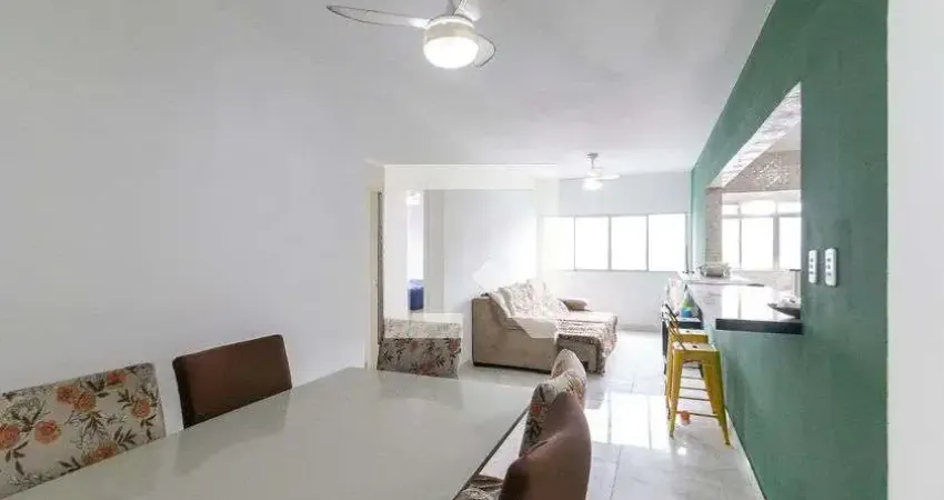 Apartamento para aluguel - cidade ocian, 2 quartos,  75 m² - praia grande
