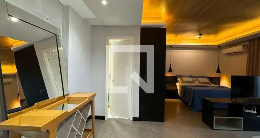 Apartamento para aluguel - alphaville, 1 quarto,  50 m² - barueri