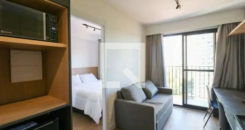 Kitnet / stúdio para aluguel - brooklin, 1 quarto,  32 m² - são paulo